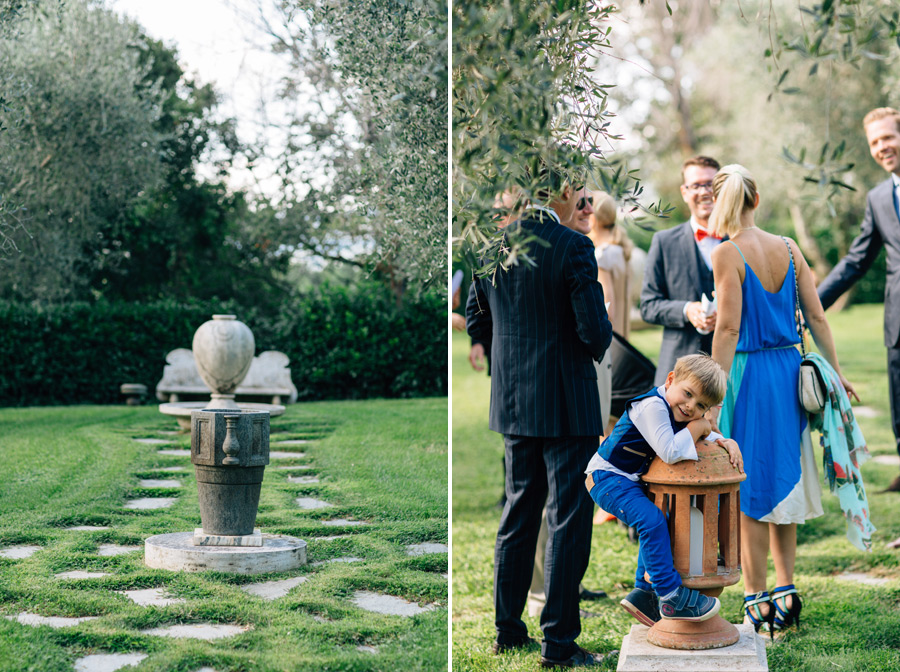 Tuscany olive garden wedding