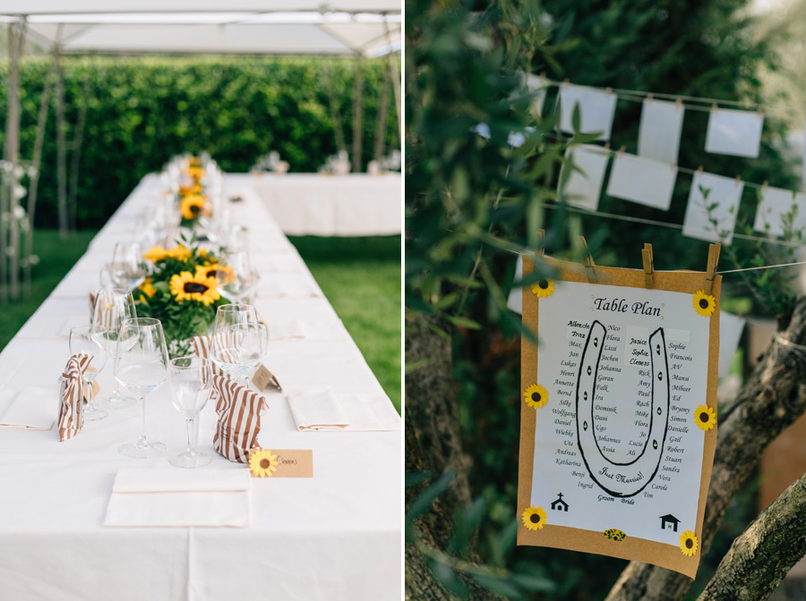 garden wedding ideas Tuscany