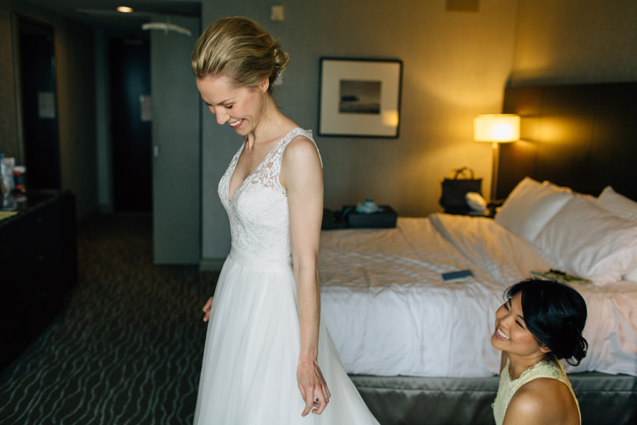 Documentary style wedding photos