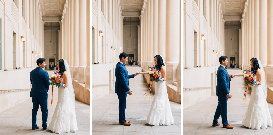 first look locations downtown Toronto wedding