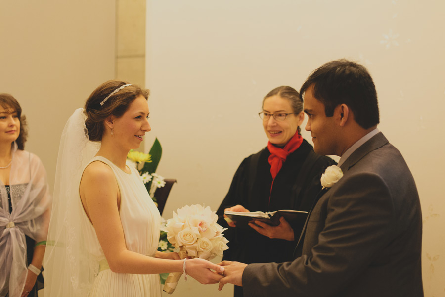 Toronto city hall wedding ceremony photos