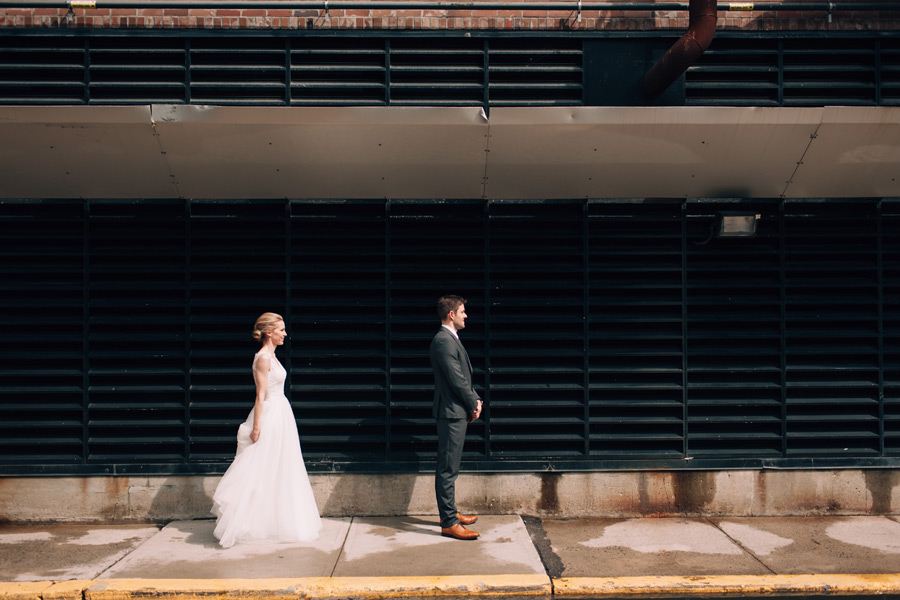 first look locations downtown Toronto wedding