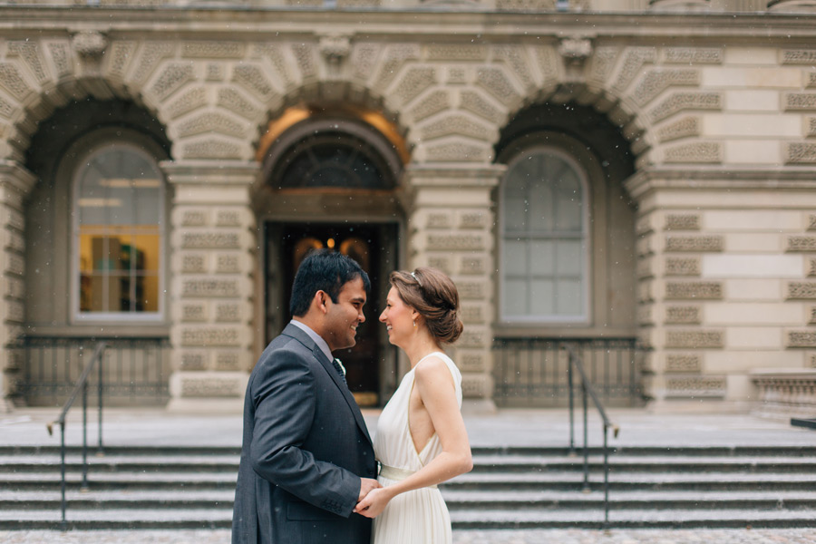 Toronto winter wedding photo locations