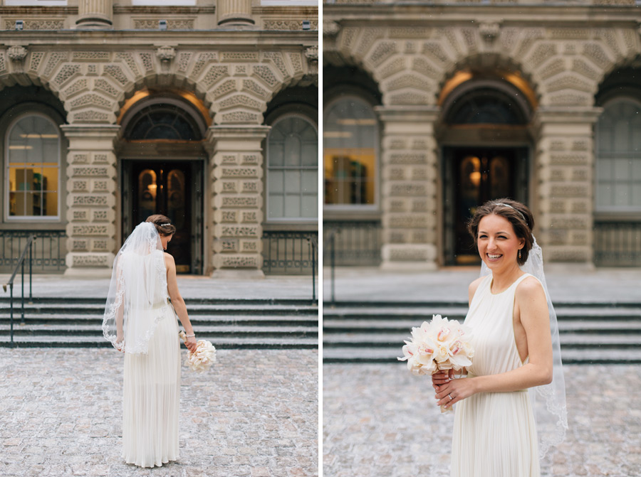 Winter bride Toronto