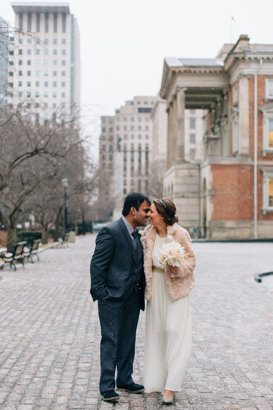 Toronto winter wedding