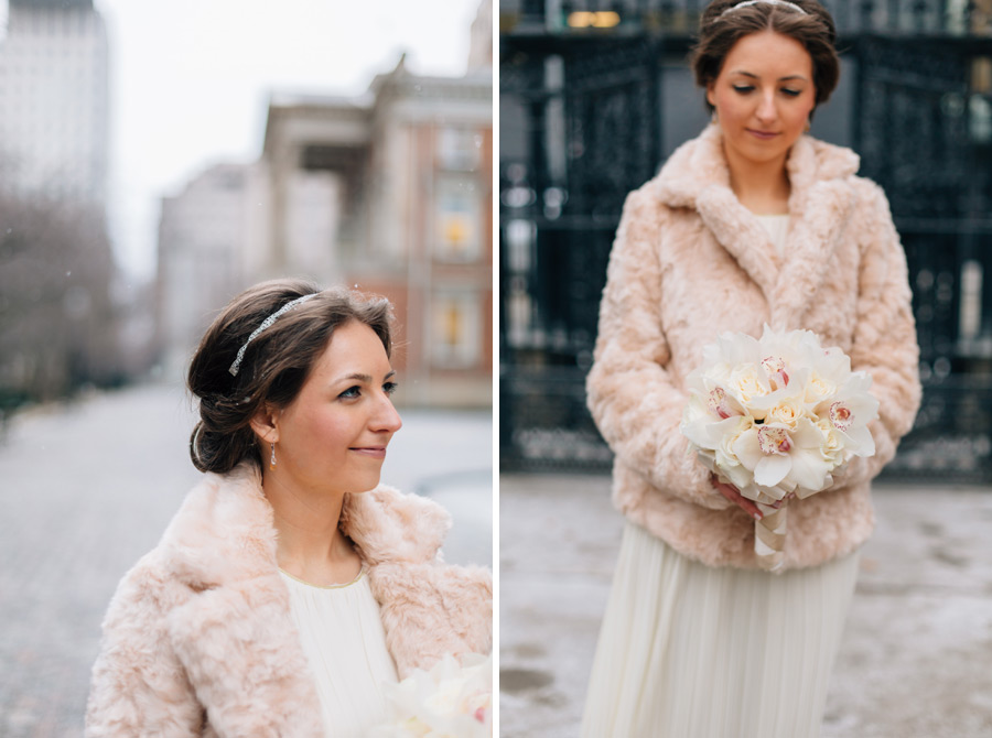 winter wedding in Toronto