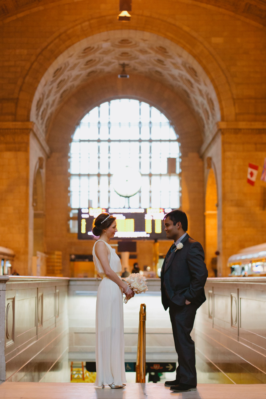 Union station wedding photos