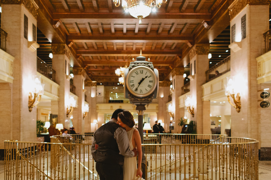 wedding photos at Fairmont Royal York