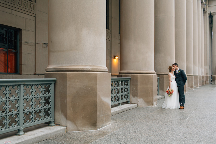 Rainy day wedding photo location Toronto