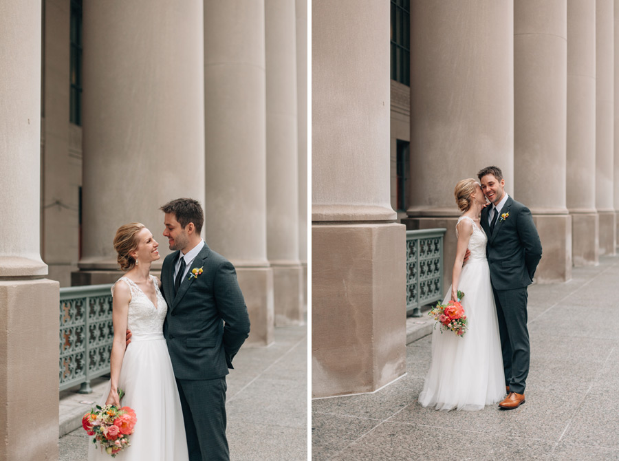 Union station wedding photos