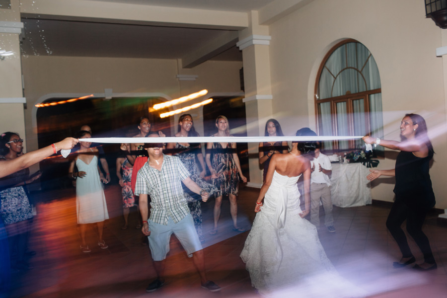 wedding reception at riu guanacaste