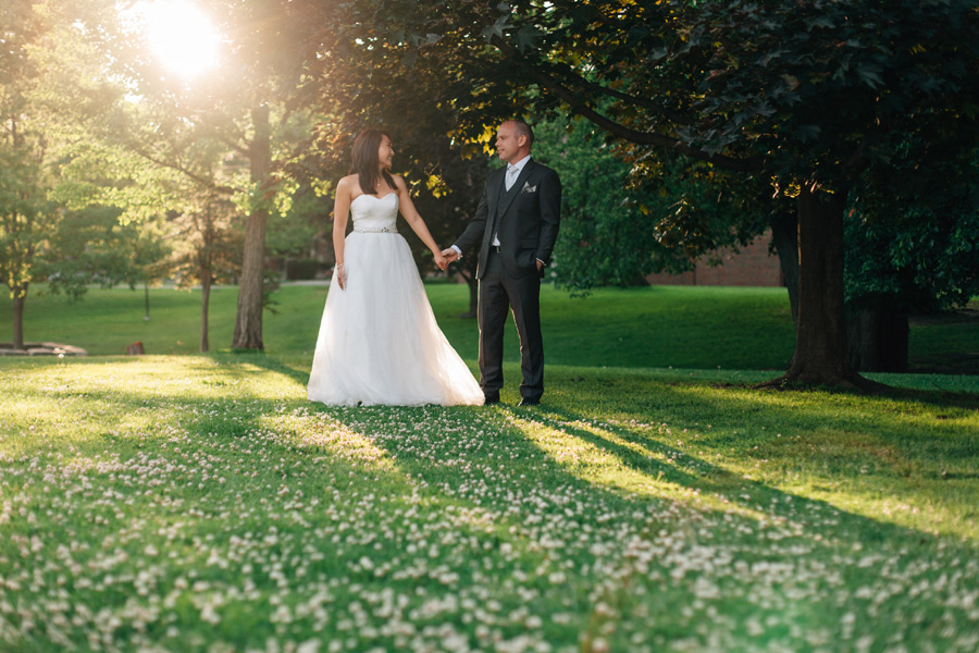 Wedding photos De La Salle House