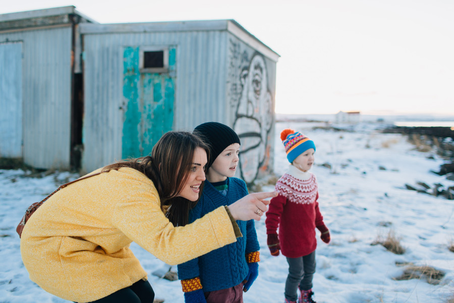 Reykjavik family photos