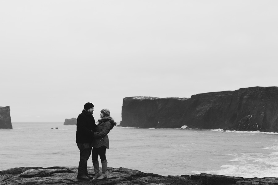 dyrholaey Iceland engagement photography