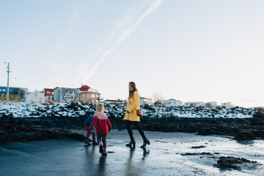 Reykjavik family photo shoot