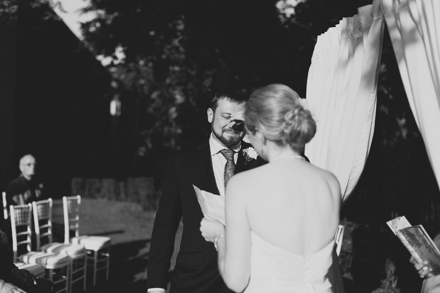 Photojournalistic wedding photography