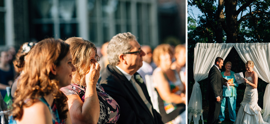 Reportage style wedding photos