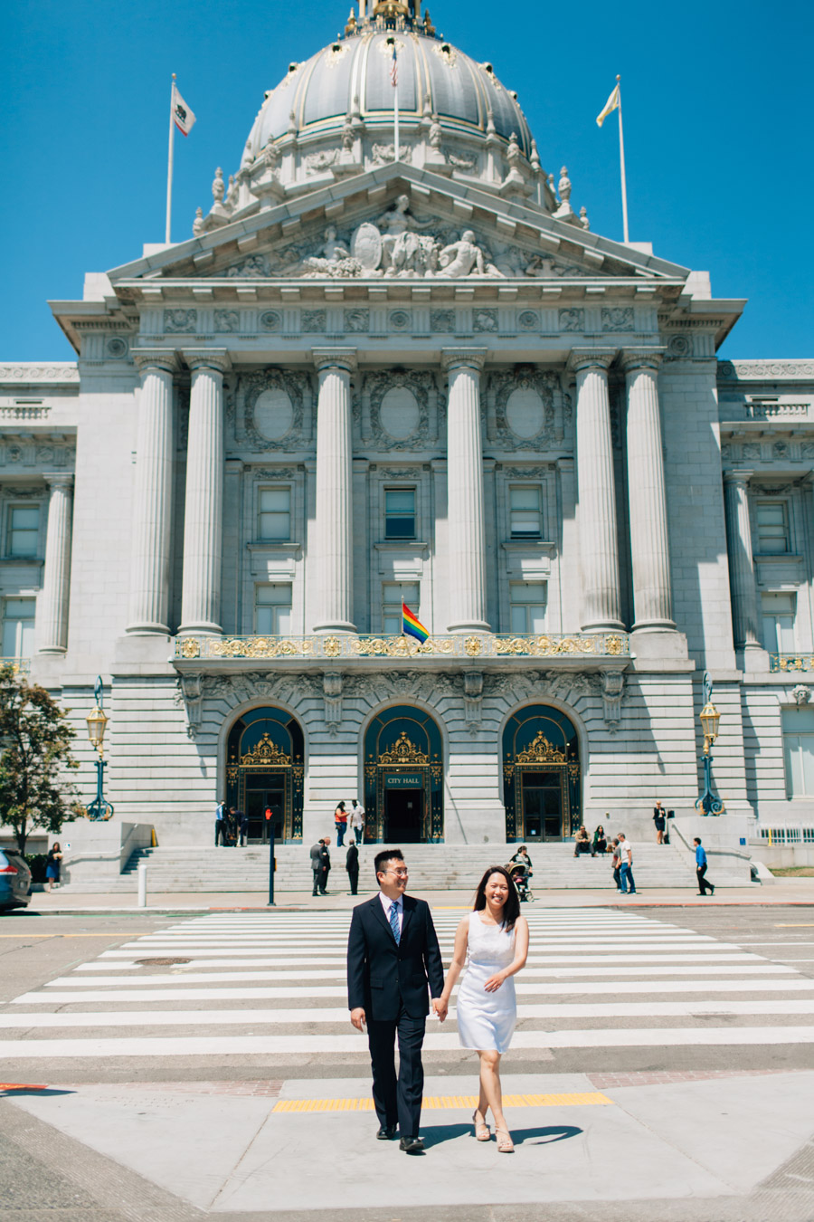san francisco city hall wedding photos