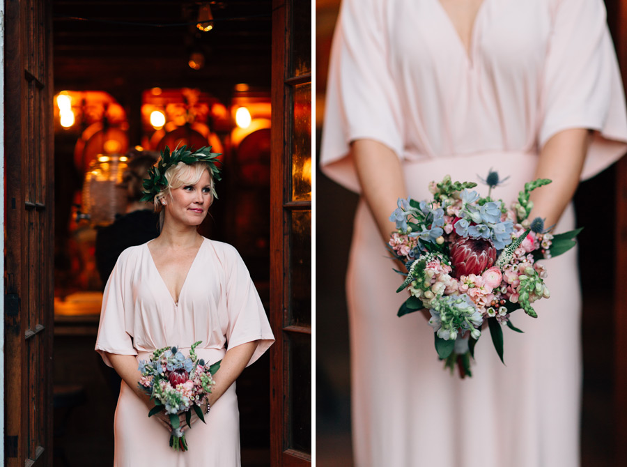 blush coloured bridesmaid dress ideas