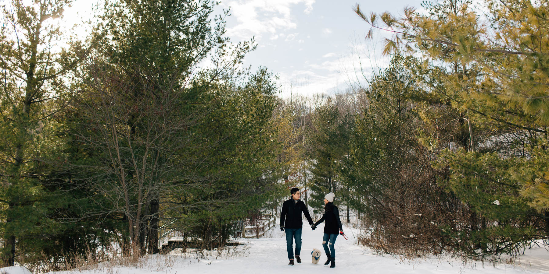 Christmas Market Engagement Session